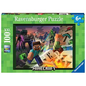 Ravensburger Minecraft: Monstra z Minecraftu Puzzle 100 dílků