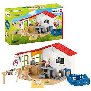 Schleich Veterinárna ordinácia pre domáce zvieratá