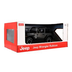 Rastar Auto RC Jeep Wrangler Rubicon čierny