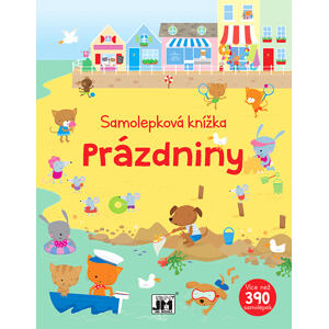 JIRI MODELS Veľká samolepková kniha Prázdniny