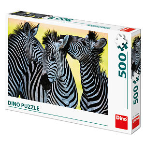 Dino Tři zebry Puzzle 500 dílků