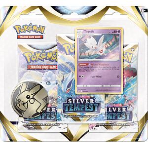 Pokémon TCG: SWSH12 Silver Tempest - 3 Blister Booster