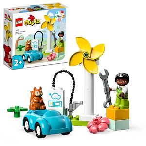 LEGO® DUPLO® 10985 Větrná turbína a elektromobil