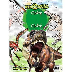 JIRI MODELS Maľuj vodou! Dinosaury