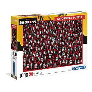 Clementoni Impossible - La Casa de Papel Puzzle 1000 dílků