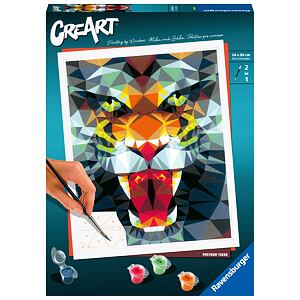 Ravensburger CreArt Polygónový tiger