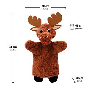 Moravská ústředna Los 31cm, maňásek