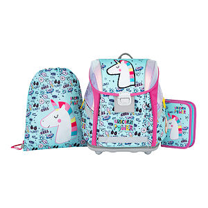 Oxybag Školský set 3ks PREMIUM LIGHT Unicorn iconic