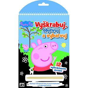 Jiri Models Vyškrabuj, objevuj a vybarvuj Prasátko Peppa