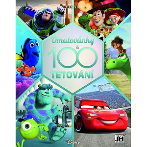 Jiri Models 100 tetovanie s omaľovánkami Disney chlapci