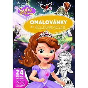 Jiri Models Omalovánky A4 se samolepkami Sofie První