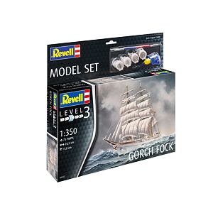 Revell ModelSet Loď 65432 - Gorch Fock (1:350)