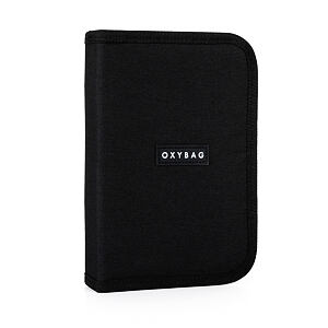 Oxybag Penál 1 p. 2 chlopně, prázdný UNICOLOR černý