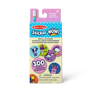 Sticker WOW! Náplň Jednorožec