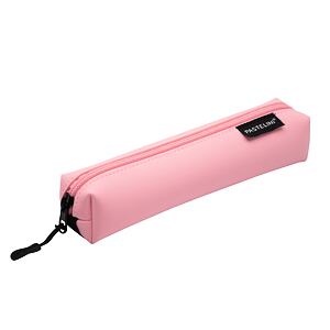 PASTELINI Etue PU úzká + elastic růžová