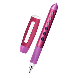 FABER-CASTELL Bombičkové pero Scribolino pre pravákov malinové