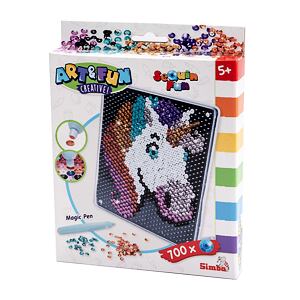 Simba Art&Fun Obrázek z flitrů Jednorožec