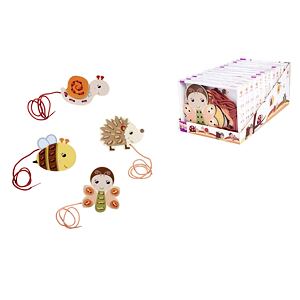 Eichhorn Drevená vyšívacia hra 15ks