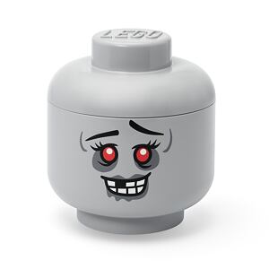 LEGO Aufbewahrungskopf (Größe L) – Zombie