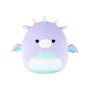 SQUISHMALLOWS Fialový dráčik - Drow, 30 cm
