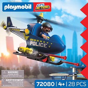 Playmobil Policejní vrtulník