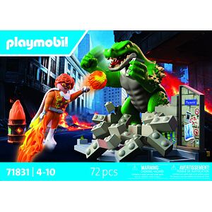 Playmobil Souboj s obřím ještěrem