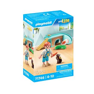 Playmobil Chlapec s morčaťom