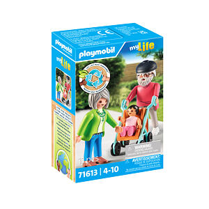 Playmobil Prarodiče s miminkem