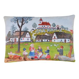 Moravská ústředna Polštář 32x21cm Lada, Jaro