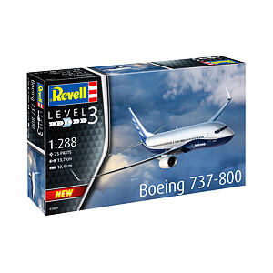 Revell Plastic ModelKit letadlo 03809 - Boeing 737-800 (1:288)