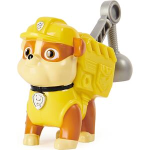 Spin Master Paw Patrol figurka s akčným batohom - Rubble