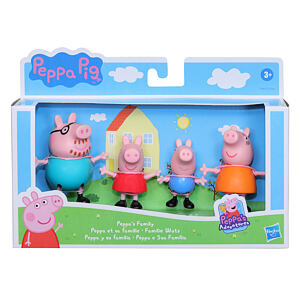 PRASIATKO PEPPA PEPPINA RODINKA SÚPRAVA 4 FIGÚROK