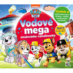 JIRI MODELS Vodové mega omalovánky Tlapková  Patrola