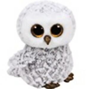 TY Meteor Beanie Boos OWLETTE - biela sova 15 cm