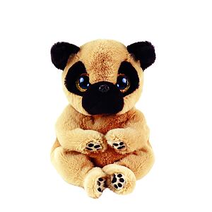 TY Beanie Babies IZZY, 15 cm - psík s čiernymi ušami