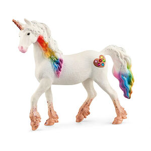 Schleich Jednorožec kobyla srdiečková dúhová
