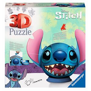 Ravensburger Puzzle-Ball Disney: Stitch s ušami 72 dielikov