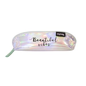 Oxybag Pouzdro etue PU Diamond stříbrná
