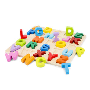 New Classic Toys Vkládací puzzle - abeceda