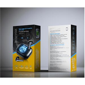 BUXTON Bezdrátová sluchátka BTW 8200 Raccoon