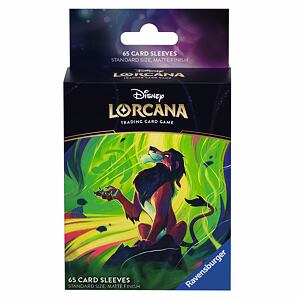 Ravensburger Disney Lorcana: Azurite Sea - Obaly na karty Scar, Vengeful Lion, The Lion King
