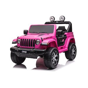 Baby Mix Dětské elektrické autíčko Jeep Wrangler Rubicon růžové