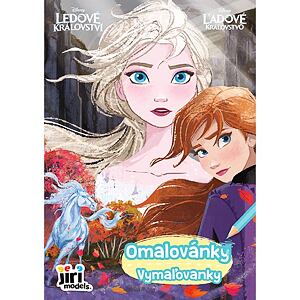 Jiri Models Omaľovánky A5 Ľadové kráľovstvo 2