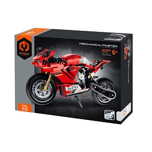 Stavebnice iM.MASTER motorka plast 557 dílků v krabici 31x23x6,5cm