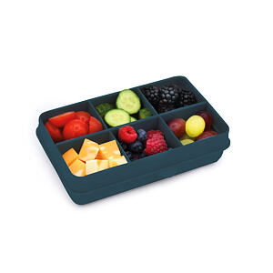 Melii Snackle Box krabička na svačinu mini - Luxe modrá
