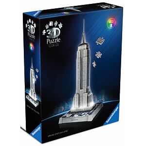 Ravensburger Iconics: Empire State Building 3D puzzle LED 241 dielikov