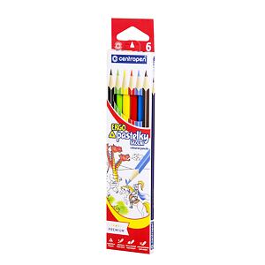 Centropen Pastelky 6 barev trojhranné