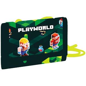 Oxybag Detská textilná peňaženka -  Playworld