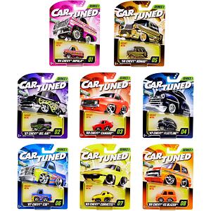 MGA Car Tuned série 1, 8 druhů