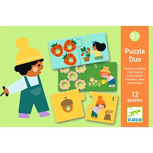 Puzzle DJECO Duo Primele numere